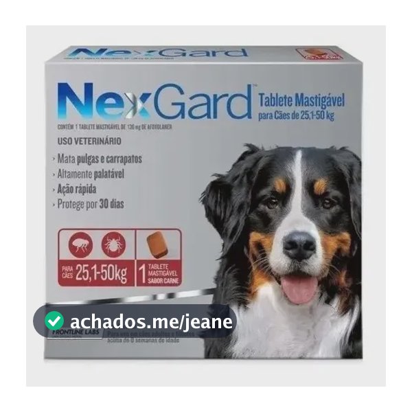 NexGard 25,1 - 50Kg