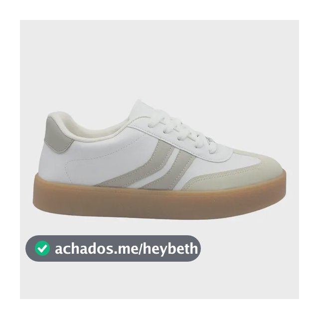 Tenis Casual Feminino Vizzano Confortável Original Branco