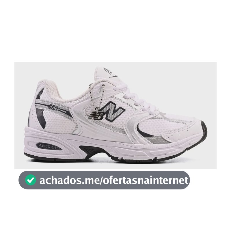 Tênis New Balance 530 Feminino Envio Imediato Branco Branco Animal Print 37 Br