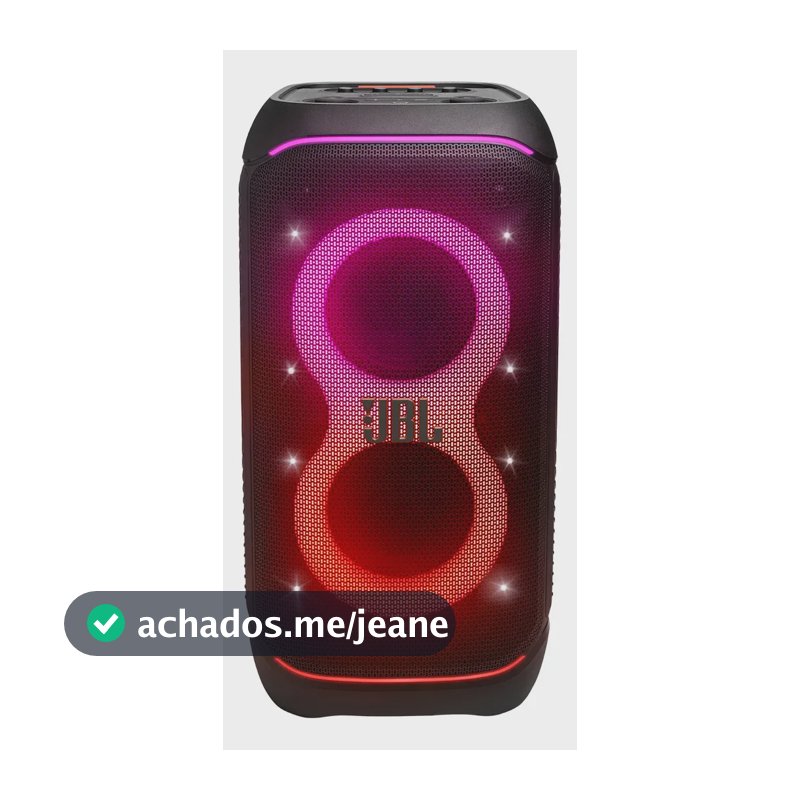 Jbl Partybox Stage 320 Preta 240w Portátil Bluetooth Preto 127/220v