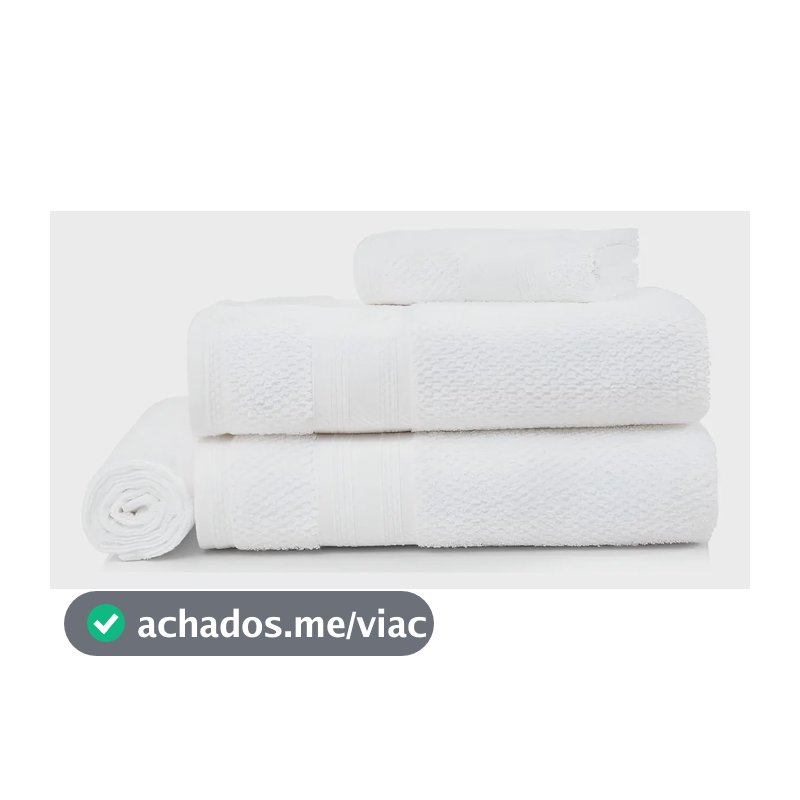Karsten Empire Fio Cardado jogo de banho cor branco