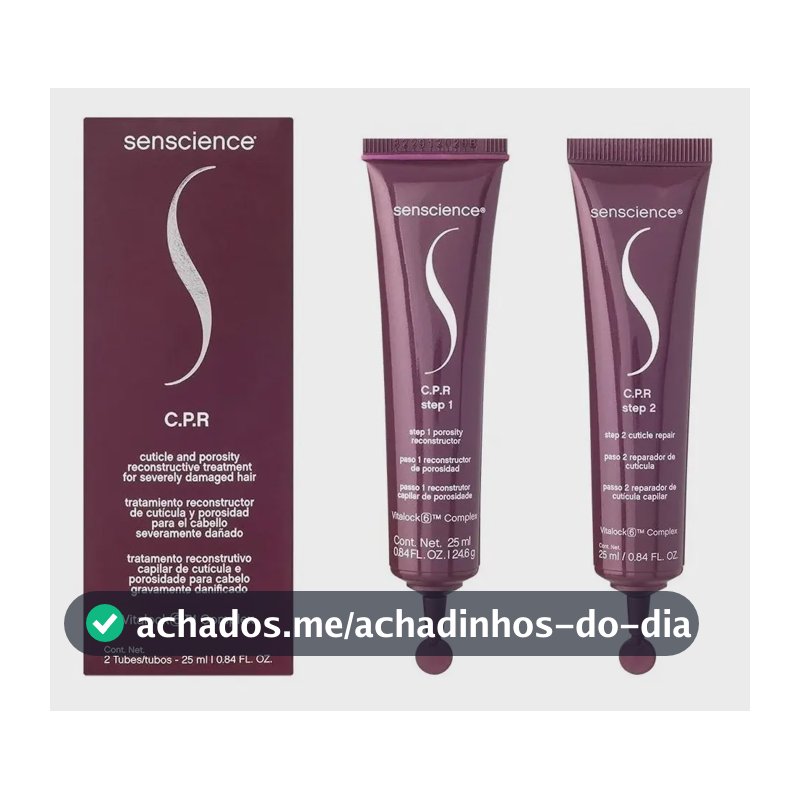 Kit Senscience C.p.r. Tratamento 2x25ml