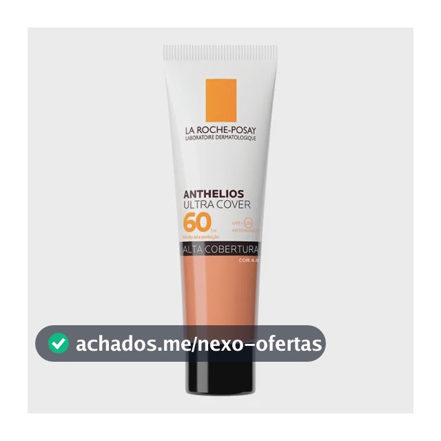 Protetor Solar Facial com Cor FPS 60, Anthelios Ultra Cover La Roche-Posay, 30g