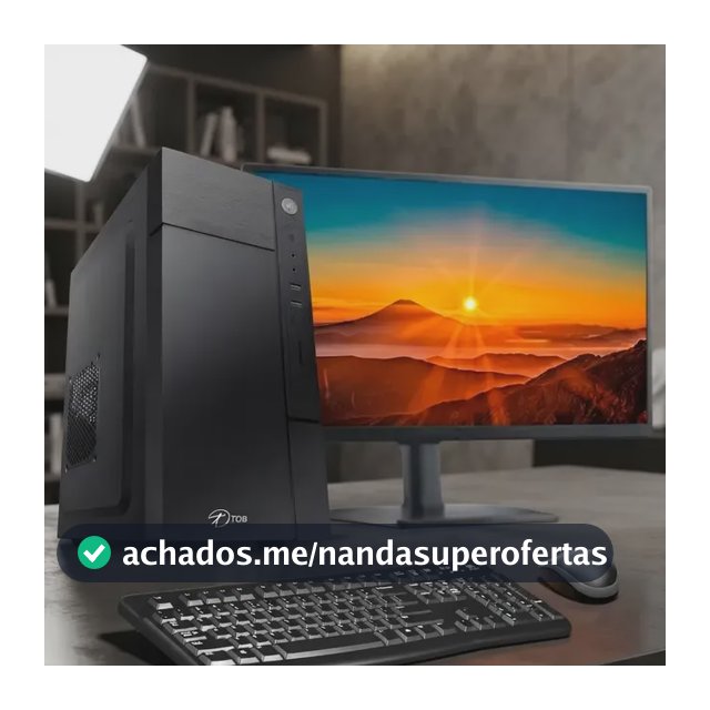Computador Completo Tob Intel Core I3 Ssd 120gb Memória 4gb