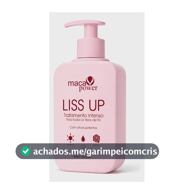 Progressiva Liss Up Maca Power 500ml Sem Frizz