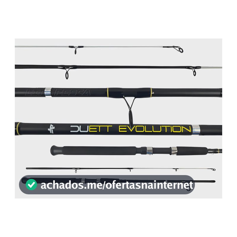 Vara Para Molinete Albatroz Duett Evolution (1,80m) 10-20lbs