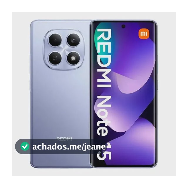 Xiaomi Note 15 256gb 8gb Global Roxo 4G