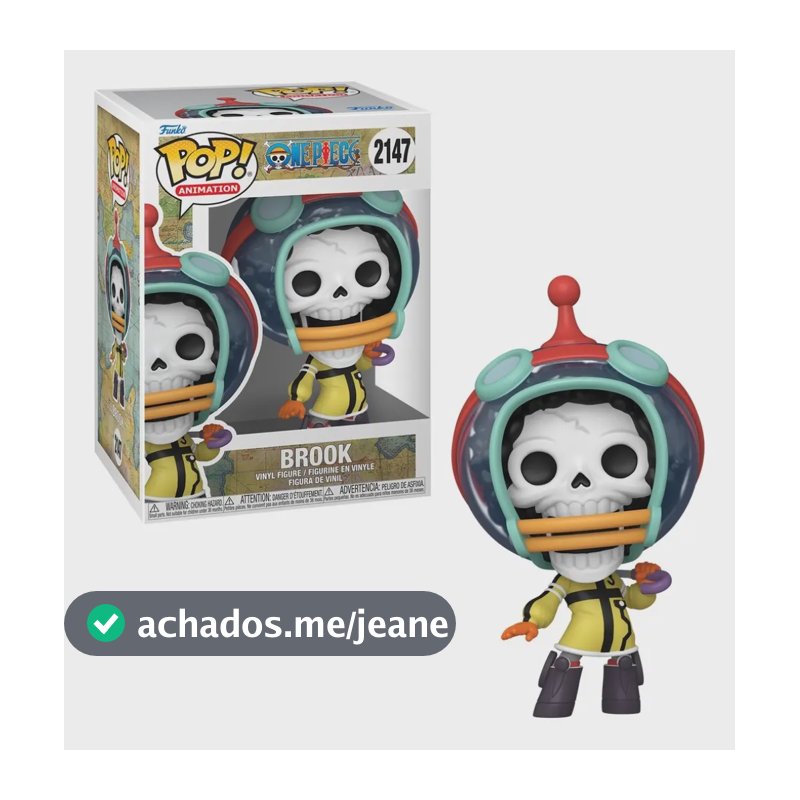 Boneco Funko Pop! One Piece Egghead - Brook