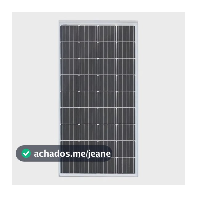 Painel Placa Energia Solar Celula Fotovoltaica 150w Inmetro
