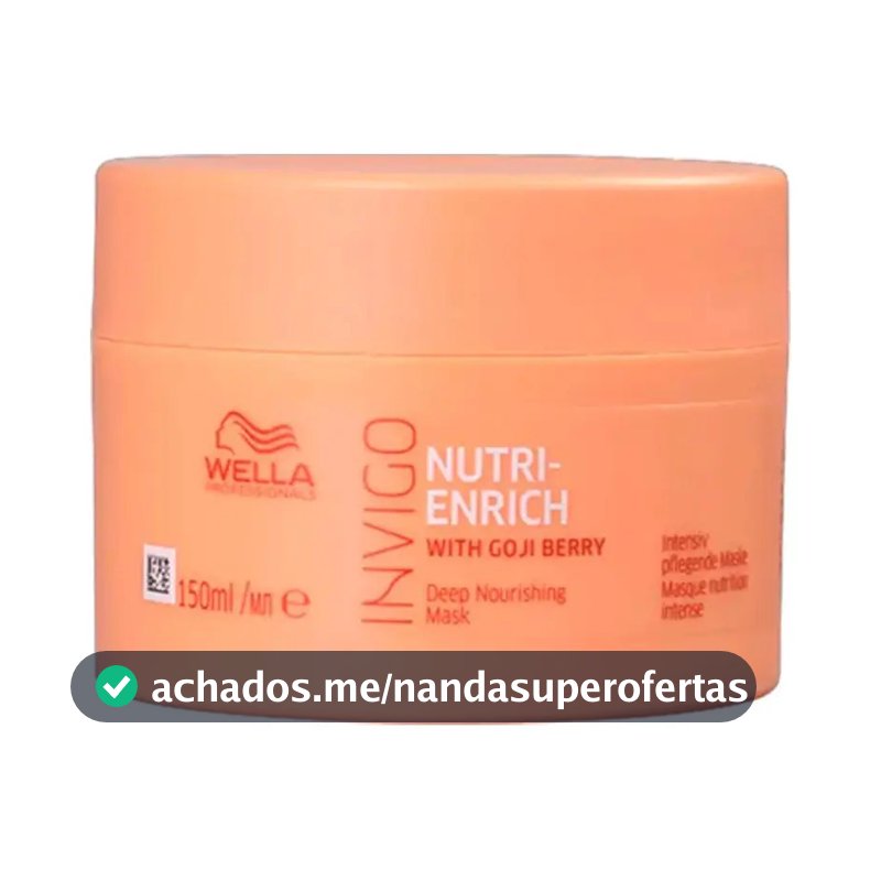 Máscara Invigo Nutri-enrich Wella Professionals - 150ml