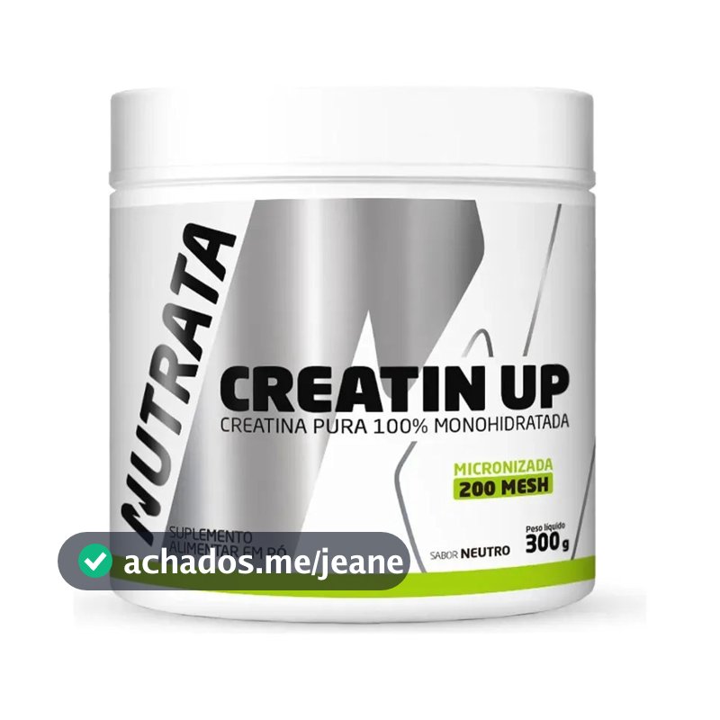 Creatina Nutrata Premium Creatin UP - 300g em pó Sem sabor x 300g