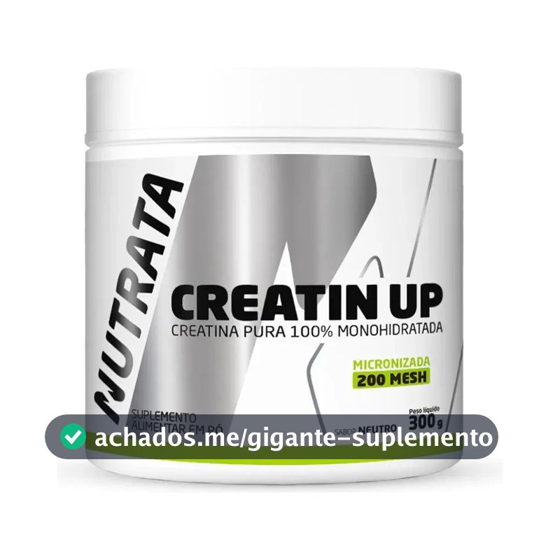 Creatina Nutrata Premium Creatin UP - 300g em pó Sem sabor x 300g