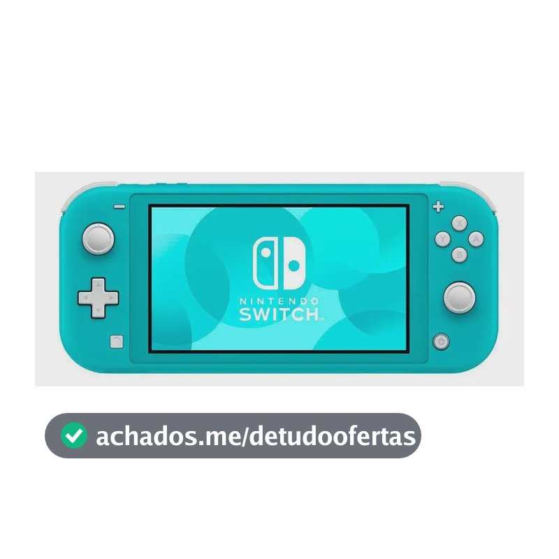 Console Nintendo Switch Lite 32gb Azul Turquesa Standard Tela 5,5'' Cor Azul-turquesa