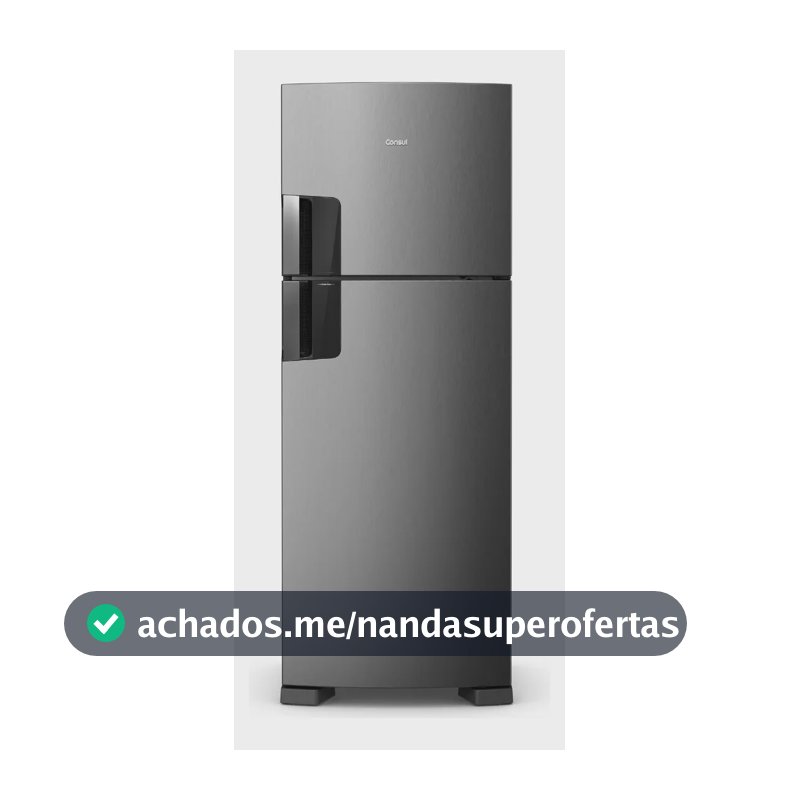 Geladeira Consul Frost Free 455 Litros Duplex Inox - CRM53MK