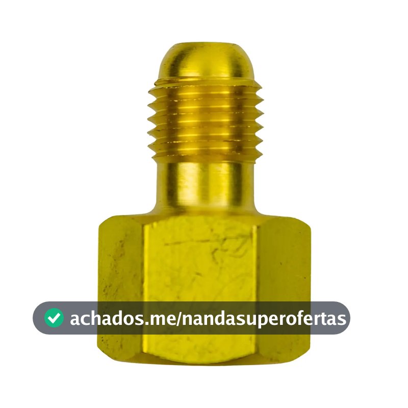 Adaptador Porca Regulador N2 Manifold Refrigeração