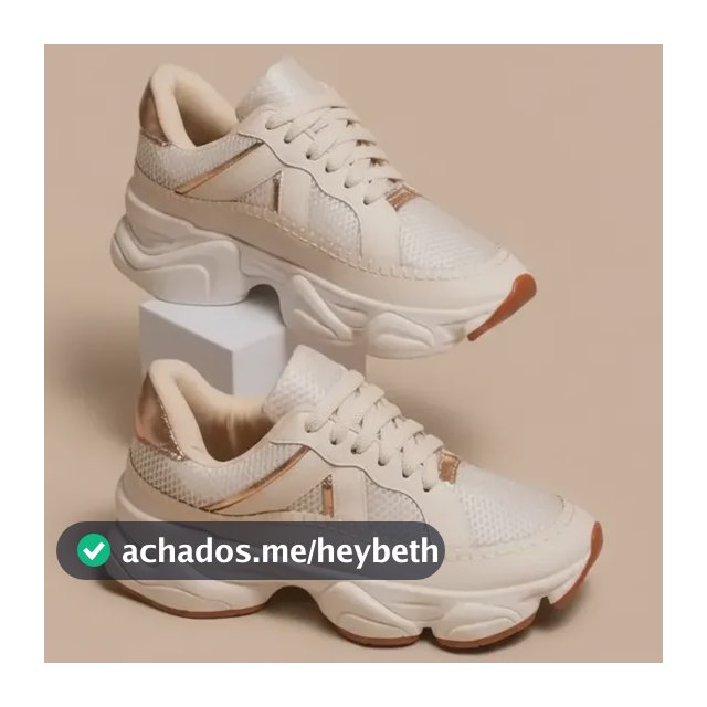 Tênis Feminino Plataforma Casual Chunky Macio Confortável