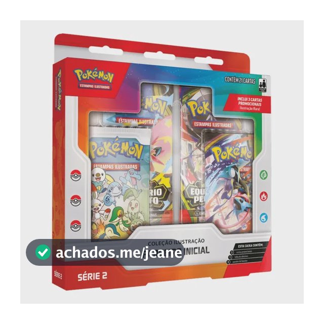 Box Pokémon Coleção Parceiro Inicial Série 2 Tcg Copag Parceiro Inicial Série 2 Português