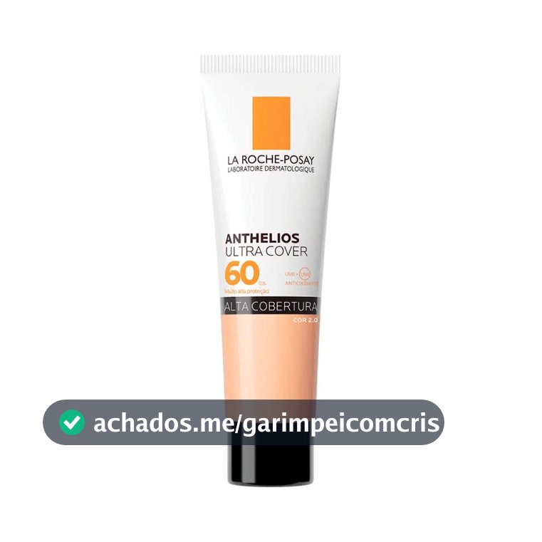 Protetor Solar Facial com Cor FPS 60, Anthelios Ultra Cover La Roche-Posay, 30g