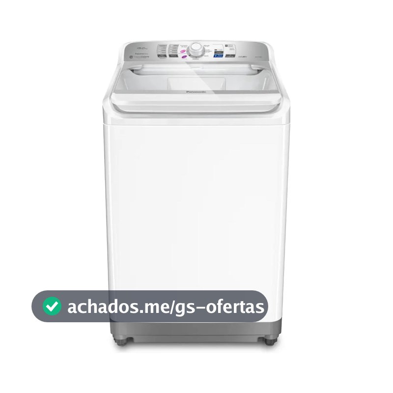 Máquina De Lavar 15kg Branca Na-f150b1w Branco