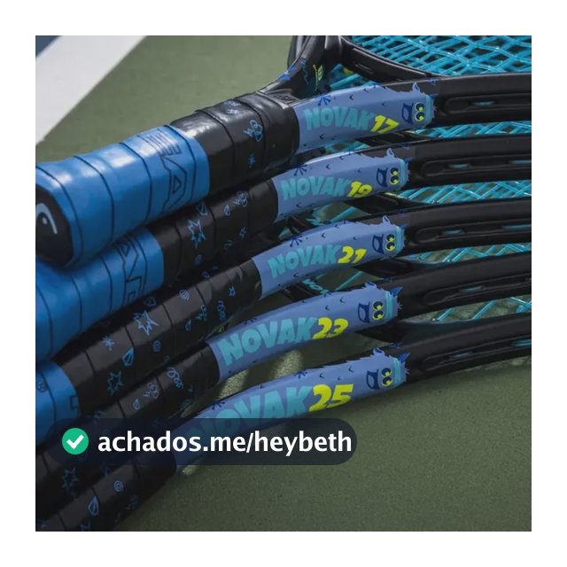 Raquete De Tênis Head Novak 23 Infantil 6 8 Anos Cor Azul Tamanho Da Empunhadura L06
