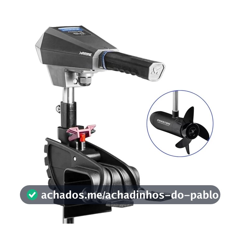 Motor Elétrico Marine Sports Phantom 54lb Não Digital Água Doce 42"