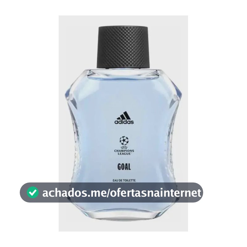 Perfume adidas Uefa Champions League edição Goal Eau De Toilette 100ml