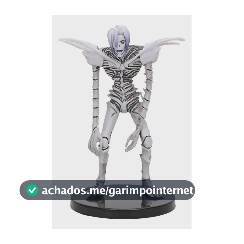 Action Figure Death Note Shinigami Rem Colecionavel 17cm