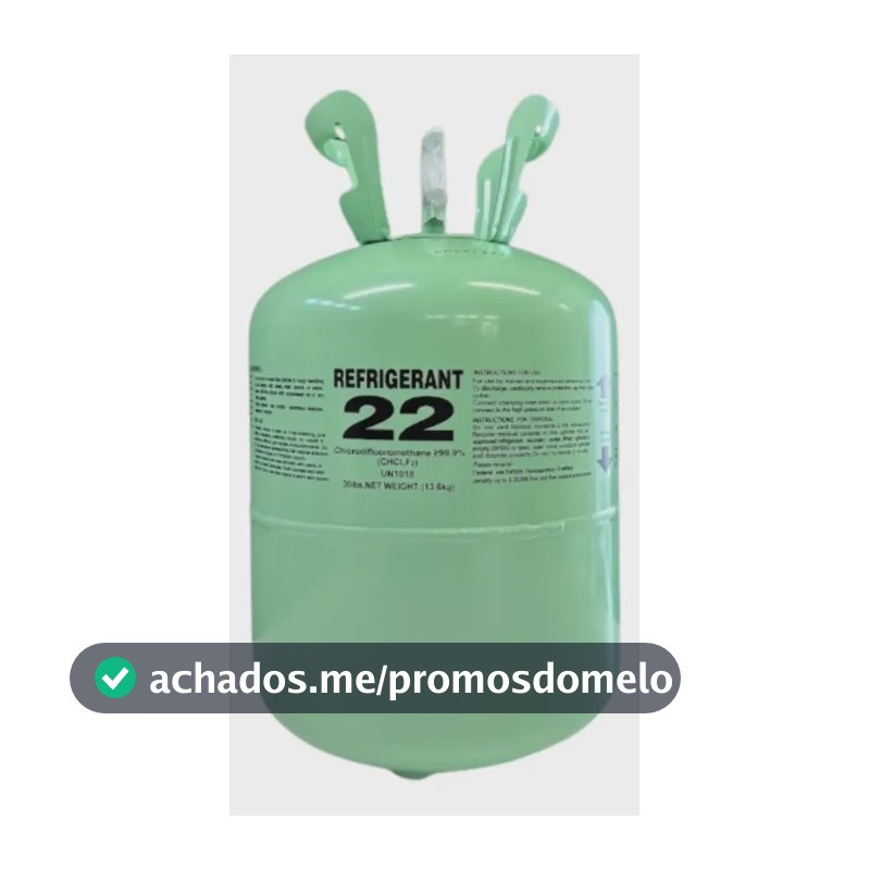 Botija de Gás Refrigerant R-22