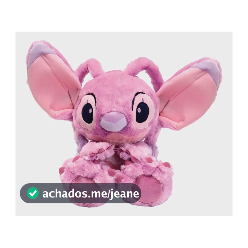 Pelúcia Disney Lilo E Stitch - Angel 30cm Big Feet Fun