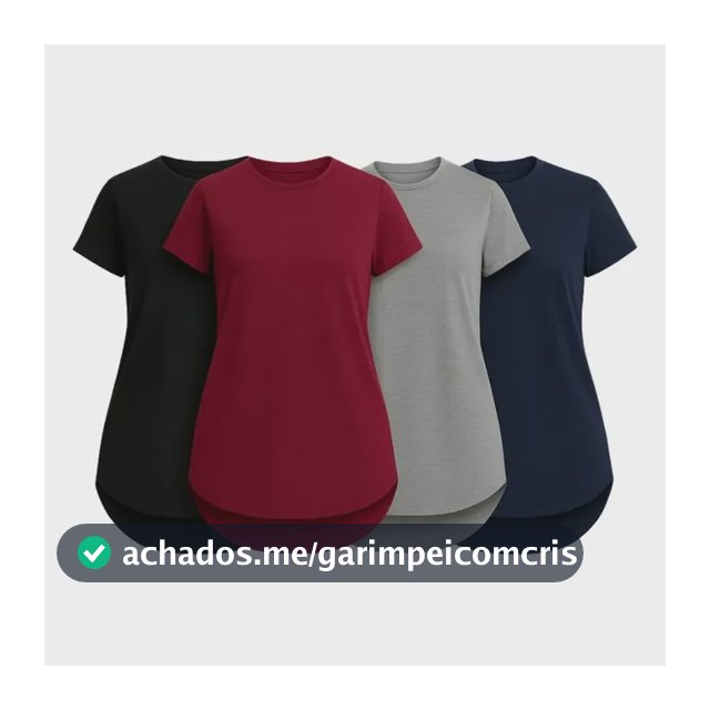 Kit 4 Blusa Dry Fit Feminina Academia Tapa Bumbum Treino