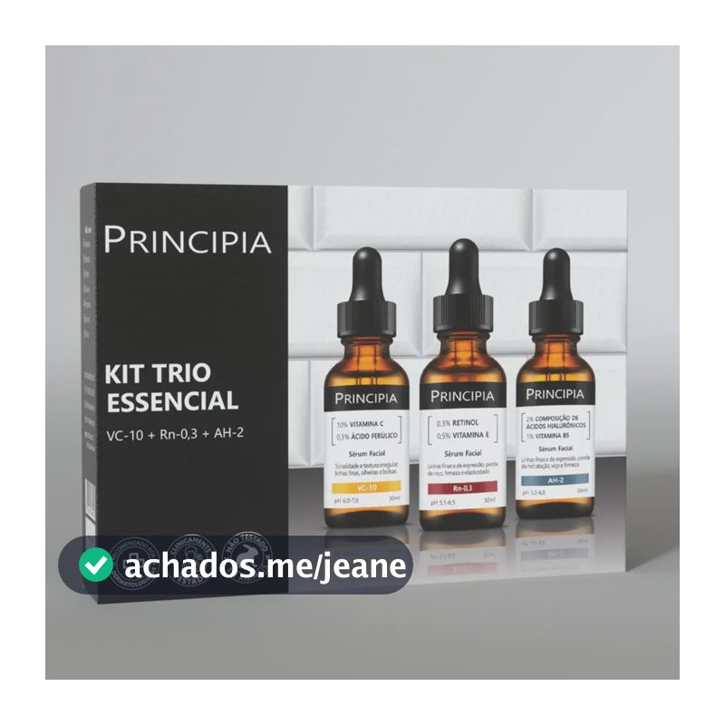 Principia Kit Trio Essencial Ah-2 + Vc-10 + Rn-0,3