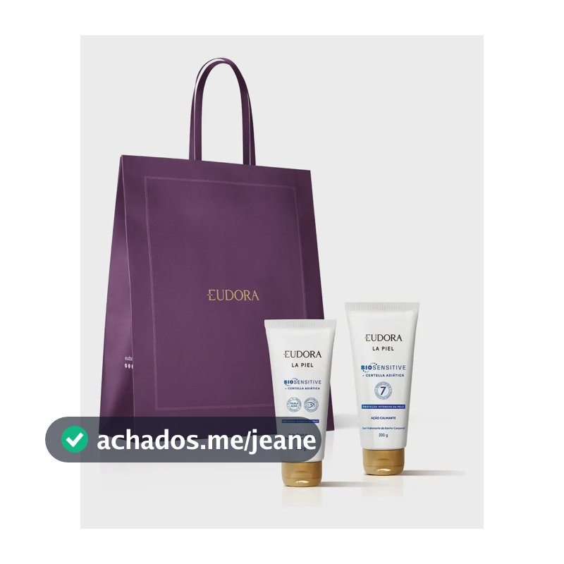 Combo Presente La Piel Biosensitive: Gel Banho 200g + Balm T