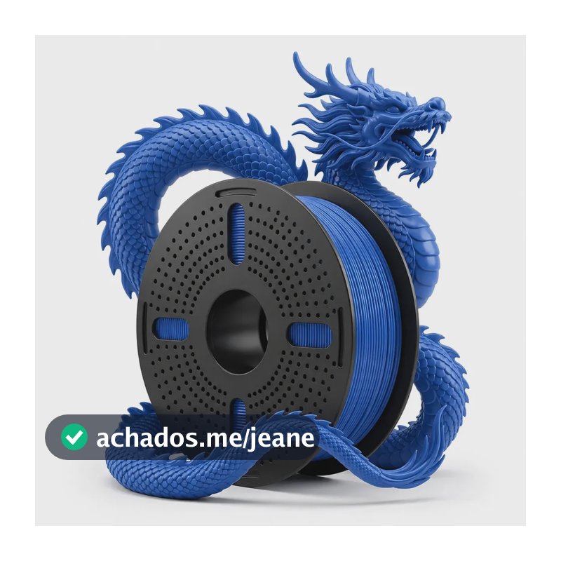Filamento Impressora 3d Print Pulse Pla 1.75mm Cor: Azul Escuro