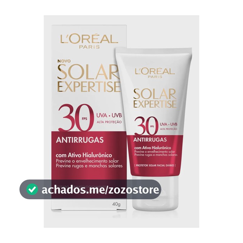 Protetor Solar Facial Fps 30 Antirrugas 40g L'oréal Paris