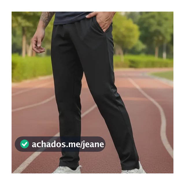 Calça Tactel Masculina 2 Bolsos Diversas Cores E Tamanhos