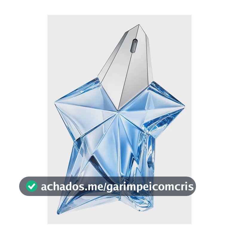 Perfume Feminino Refilável Gourmand Amadeirado com Praliné e Patchouli Eau de Parfum Angel Mugler 100ml