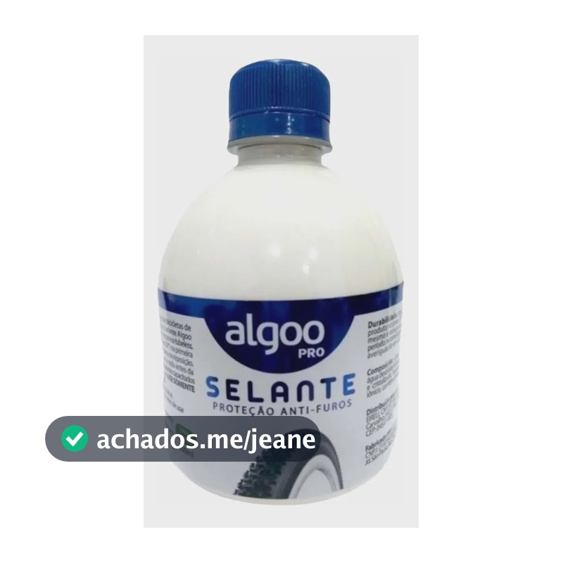 Selante Líquido Para Pneu Tubeless De Bike Algoo Pro 300ml