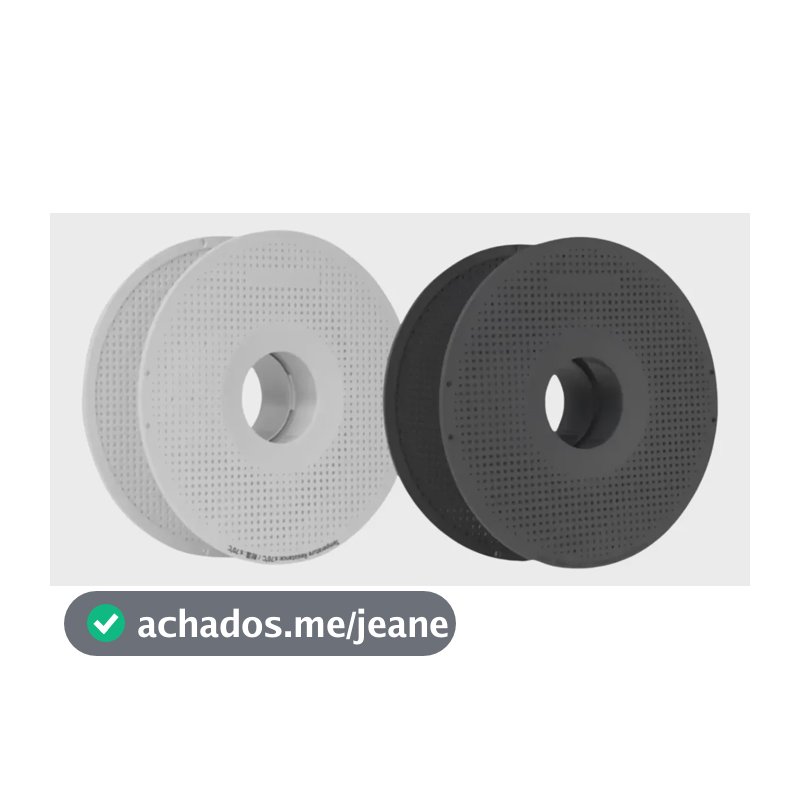 Bobina De Filamento Reutilizável Para Bambu Lab A1 P1 X1 Branco