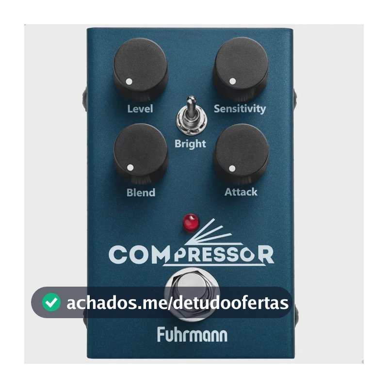 Pedal de efeito Fuhrmann Compressor CM10 azul-escuro