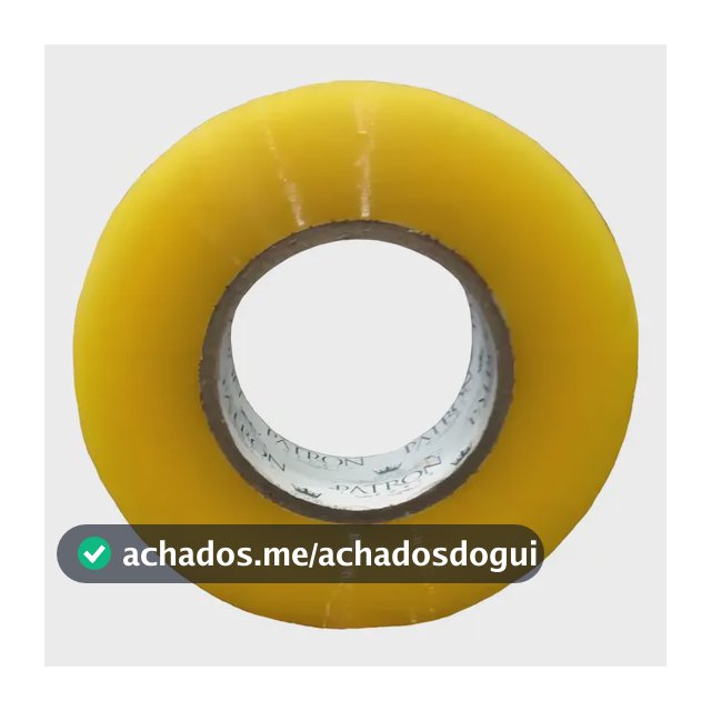 10 Un Fitas Adesivas Largas Transparentes 500m