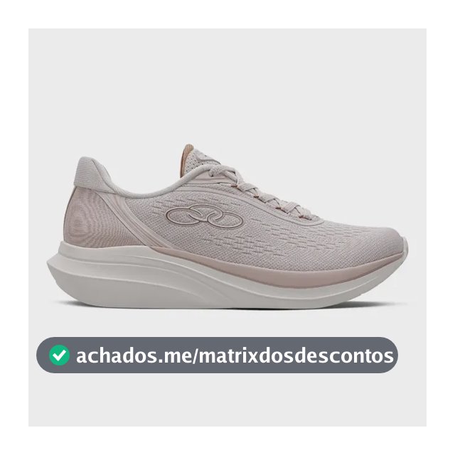 Tênis Feminino Role Olympikus Arenito Liso 39 Br