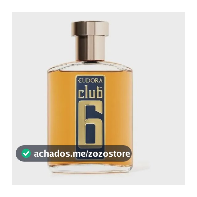 Perfume Masculino Eudora Club 6 Exclusive 95 mL