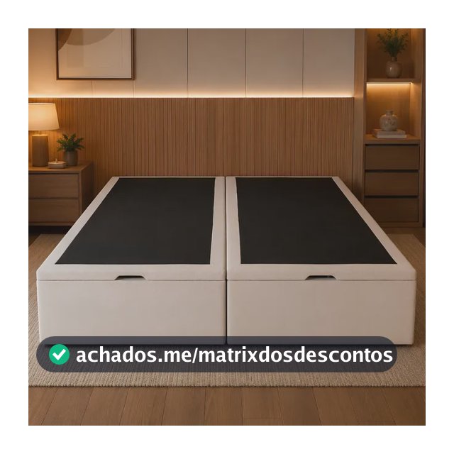 Base Box Baú Queen Sb 158x198 Em Linho E Com Pistão A Gás Cinza Claro