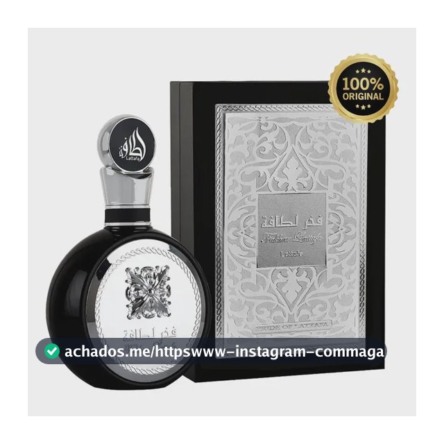 Perfume Árabe Masculino Fakhar Black Eau De Parfum 100 Ml