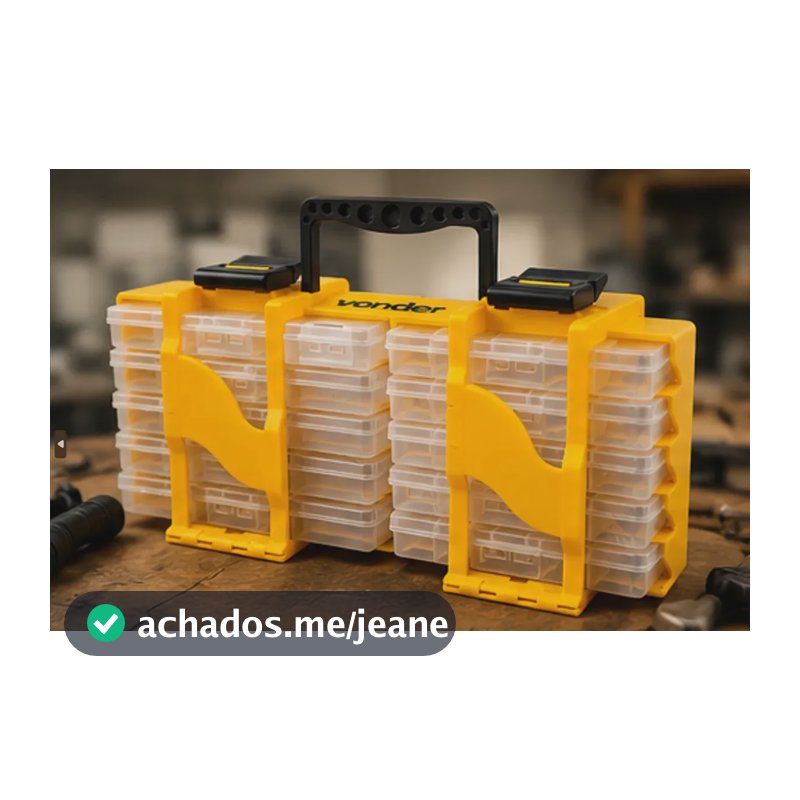 Organizador VONDER 10 Bandejas Removíveis