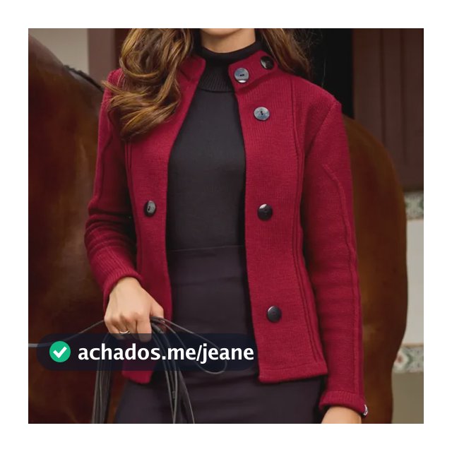 Casaco Feminino Inverno Tricot Lã Botões Cardigan Frio 20178