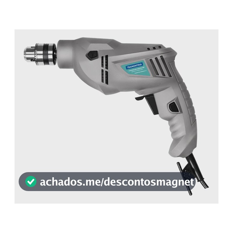 Furadeira De Impacto 500 W 3/8 Cinza Tramontina