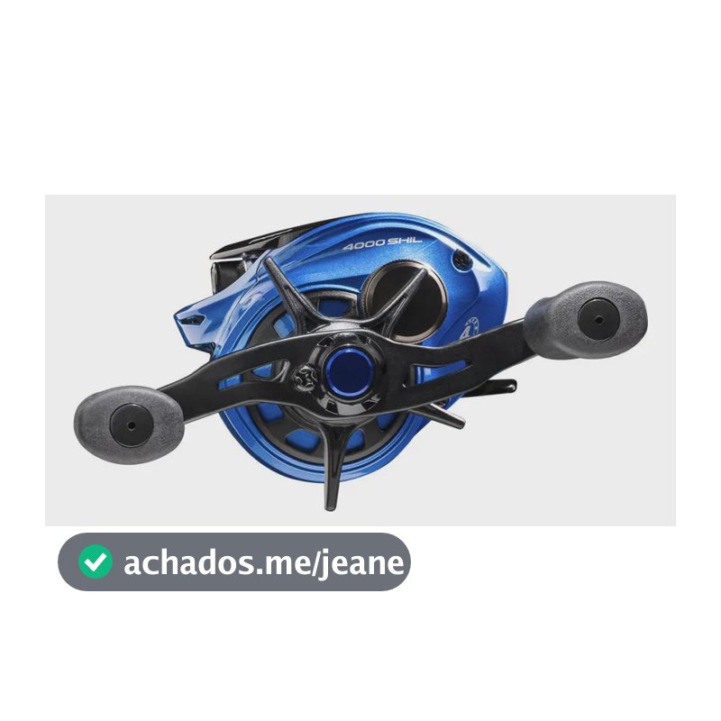 Carretilha Marine Sports Titan Pro 4000 7.3:1 4 Rolamentos Azul