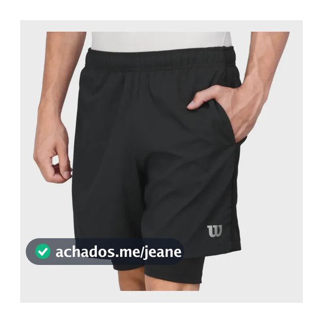 Shorts Wilson Performance 3 Preto