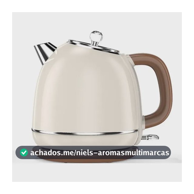 Chaleira Automática Vintage De Aço 304